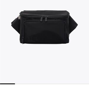 BEIS Black Bag with Adjustable Strap and Durable Fabric